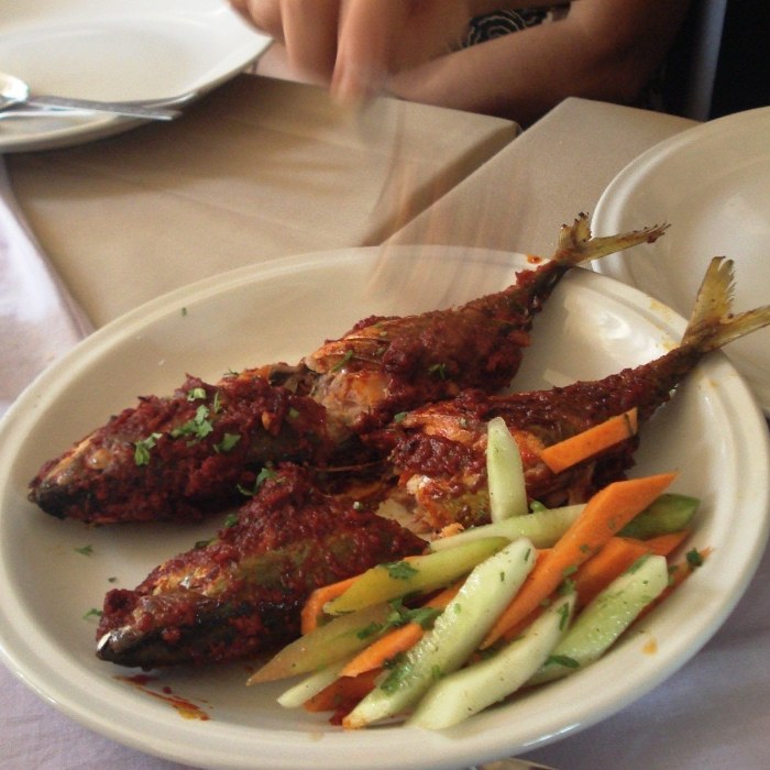 Recheado masala-fisk
