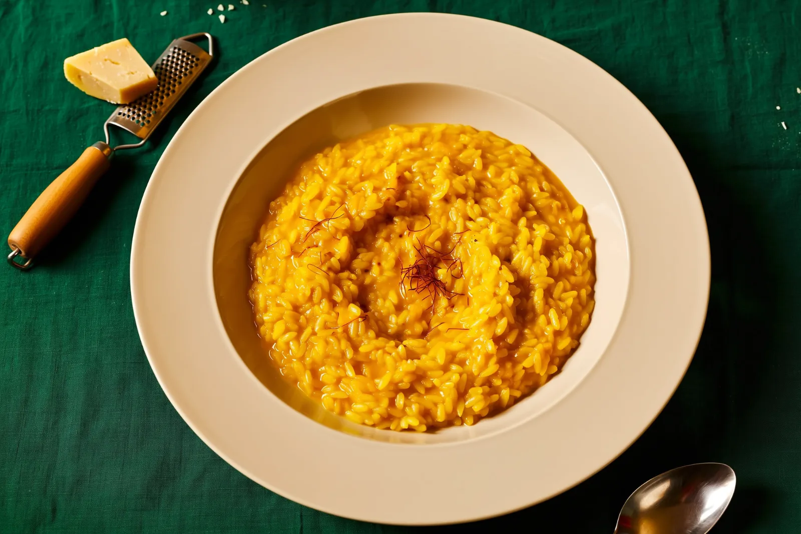 Risotto alla Milanese (safranrisotto)