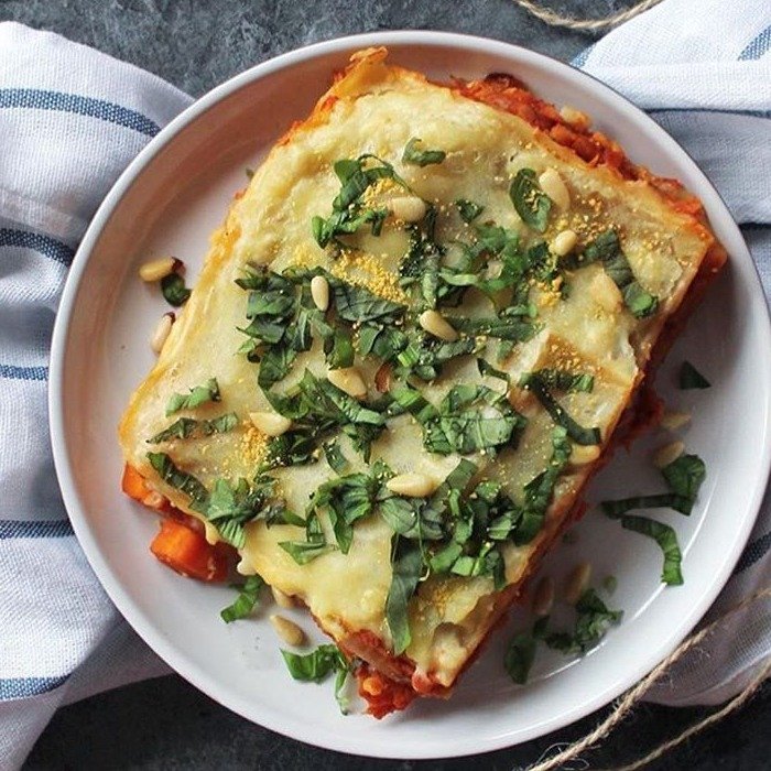 Vegansk lasagne