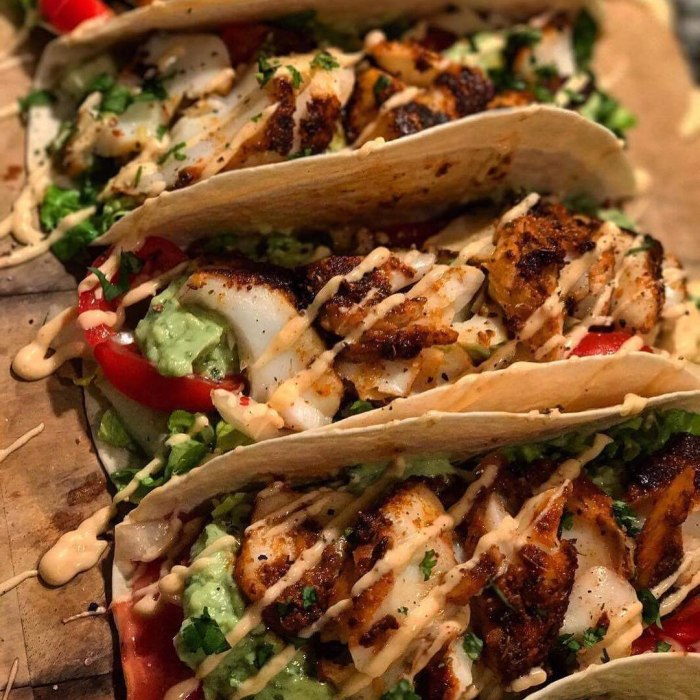 Fisketacos med cajunkrydderi