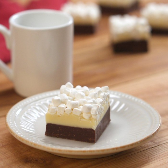 Varm chokoladefudge