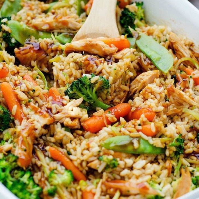 Teriyaki-kyllingegryde