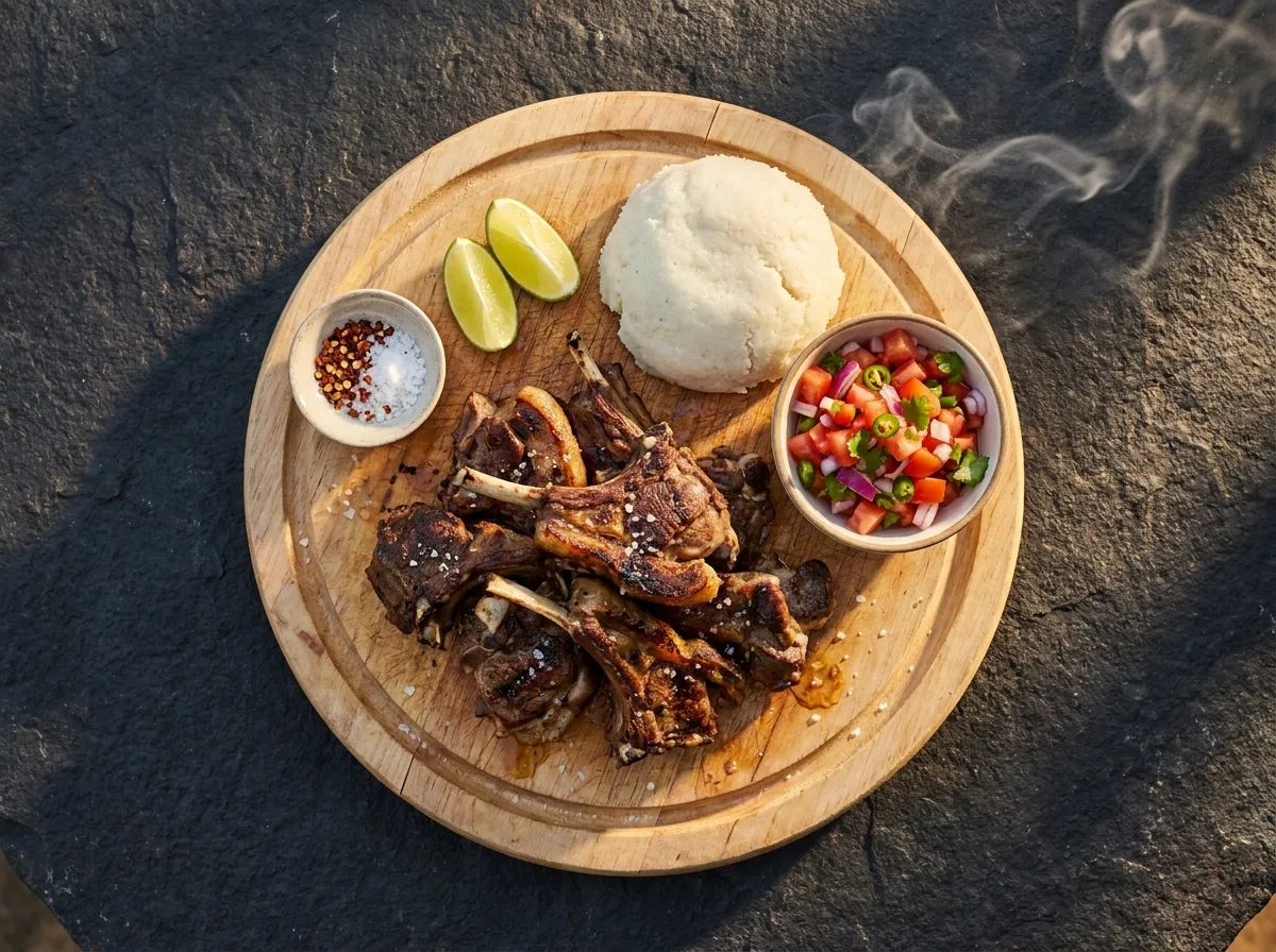 Mbuzi Choma (Roasted Goat)