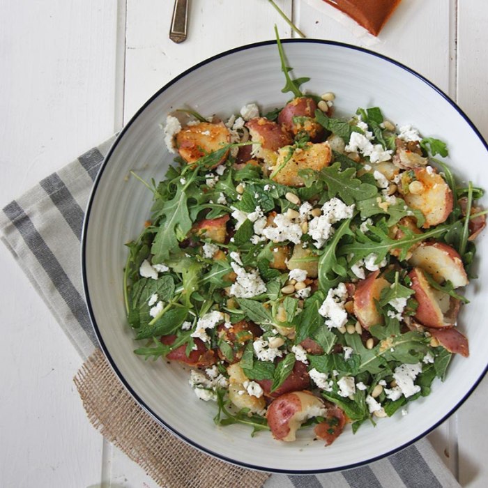 Krydret nordafrikansk kartoffelsalat