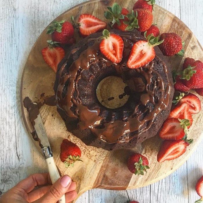 Vegansk chokoladekage
