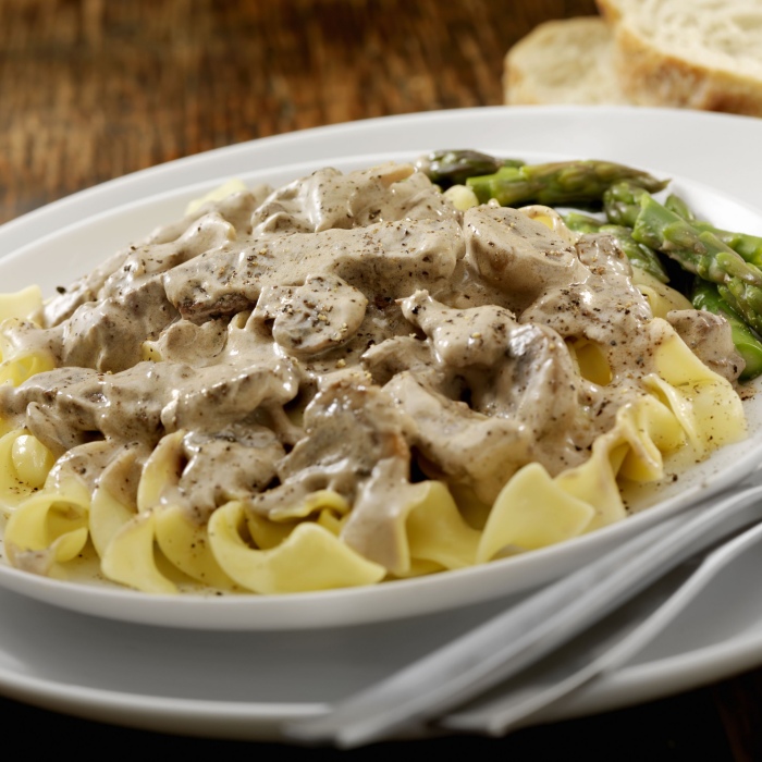 Bøf stroganoff